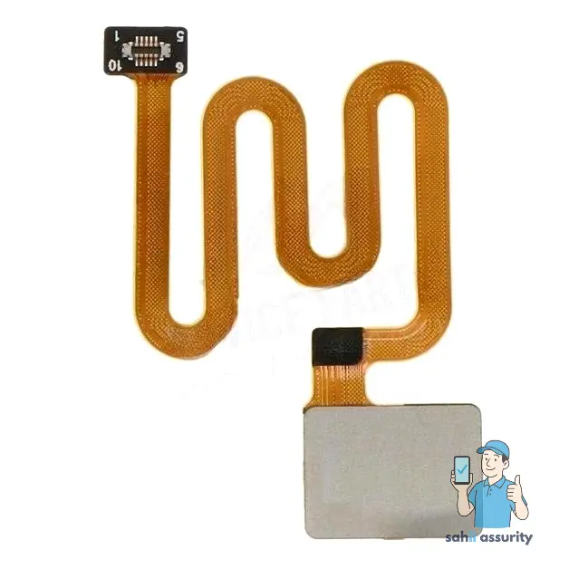 Fingerprint Sensor with Flex Cable for Oppo A9 2020 White thumbnail